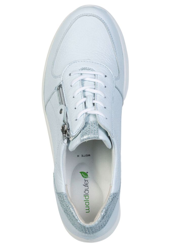 Waldl&auml;ufer, bequeme Damen-Sneaker, Weite H, mit herausnehmbarem Fussbett BLEU