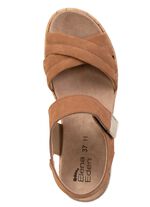 ELENA EDEN, bequeme Damen-Sandalen, Weite H, mit herausnehmbarem Fussbett 