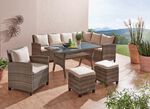 Lounge-Set &laquo;Flair&raquo; aus hochwertigen Materialien 