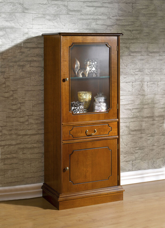 Vitrine 2-türig NUSSBAUM