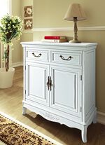 Kommode in Antikweiss 