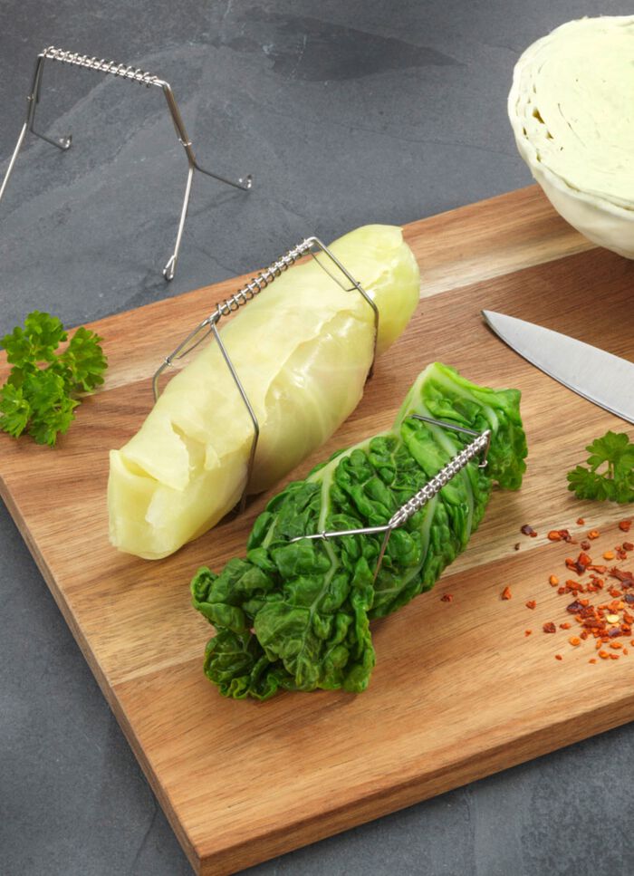 Rouladenklammern aus Edelstahl, 10-teilig 