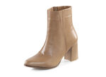 Andrea Conti Stiefelette mit seitlich eingesetztem Gummizug COGNAC