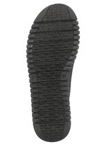 Mokassin-Schnürschuh aus Rind-Nubukleder MARINE