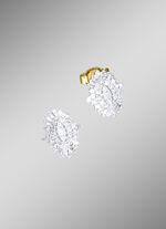 Exklusive Diamant-Ohrringe, 