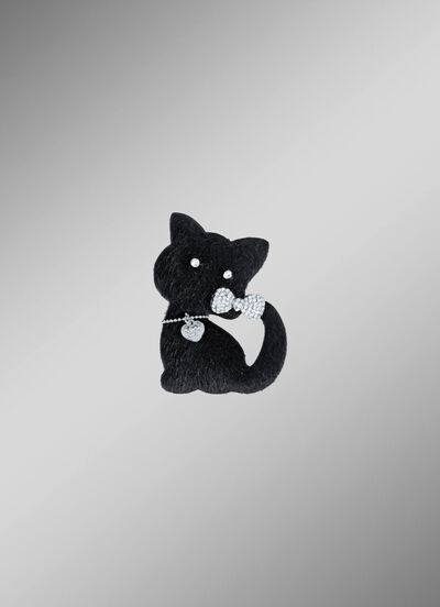 Anstecknadel &laquo;Katze&raquo; 