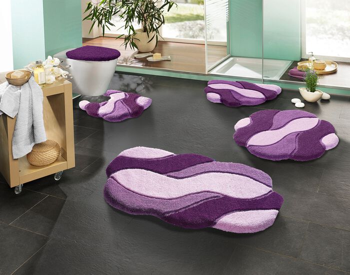 «Grund» Badgarnitur in verschiedenen Farben FLIEDER