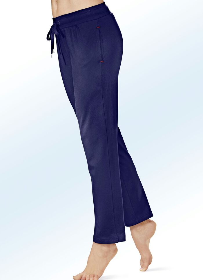 Zweierpack Schlaf- und Freizeithosen aus Modal mit Taschen 