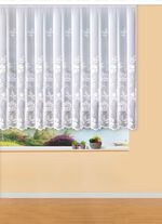 Zauberhafter Blumenfenster-Store in Jacquard-Qualit&auml;t 