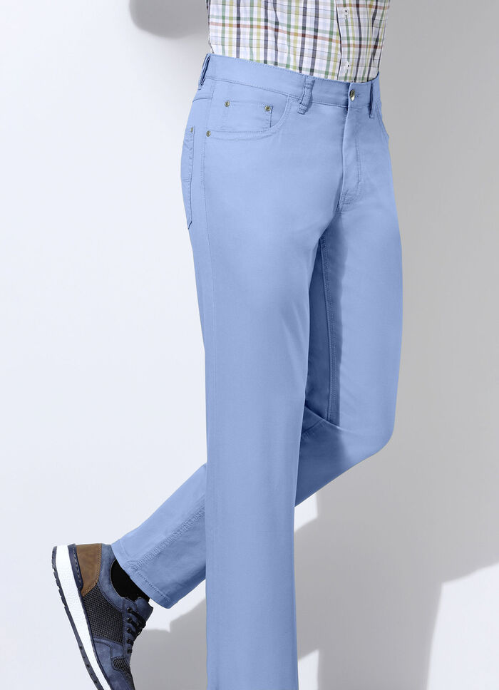 Sommerliche Hose von «Suprax» in 3 Farben HELLBLAU