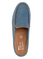 ELENA EDEN Mokassin-Sabot aus Veloursleder 