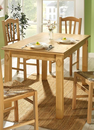 Esstisch aus Massivholz Tanne 
