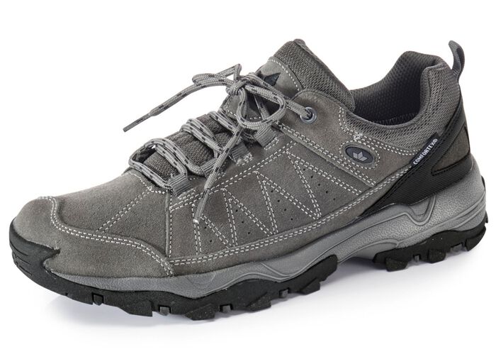 Atmungsaktive Herren-Schn&uuml;rschuhe, mit herausnehmbarem Fussbett GRAFIT