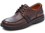 GINO GALANTE, schicke Herren- Schnürschuhe, mit herausnehmbarem Fussbett BURGUND