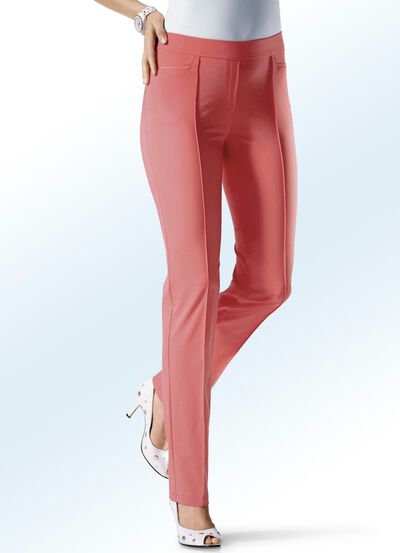 Hose mit schmaler Fussweite in 15 Farben 