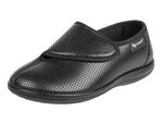 Aerosoft Flex Damen-Klettschuh in Weite H für den kräftigen Fuss SCHWARZ