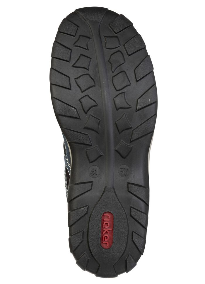 Rieker, sportliche Herren-Slipper, mit Klettverschluss 