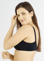 Felina BH mit Strukturmuster SCHWARZ