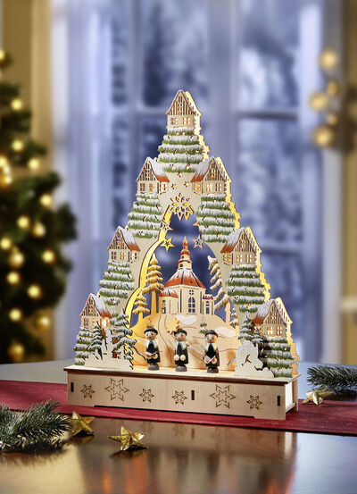 Schwibbogen aus Holz 