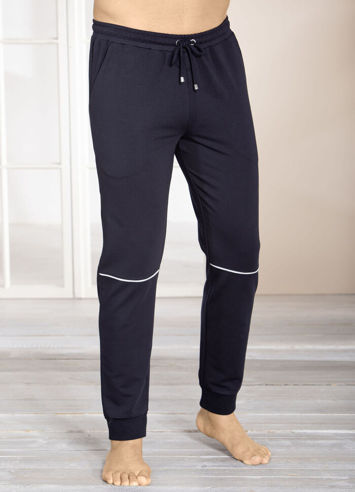 Hose mit Zierpaspel MARINE