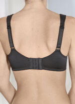 Viania Zweierpack Bügel-BH mit Elastikspitze 1X SCHWARZ, 1X SEKT