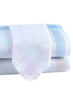 Damen-Stofftaschent&uuml;cher aus reiner Baumwolle 