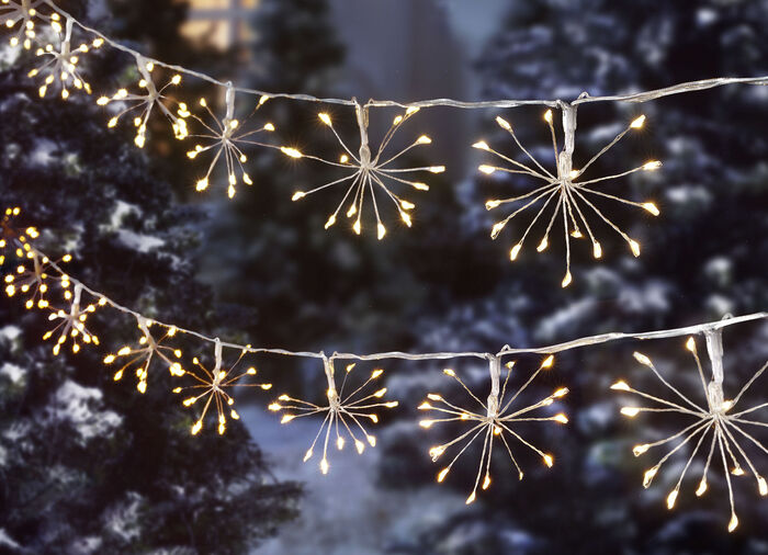 Lichterkette Wunderkerze f&uuml;r den Innen- und Aussenbereich 