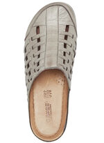 Gemini Clog mit luftigen Durchbrüchen TAUPE