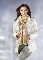 Jacke mit abnehmbarer Kapuze SAND