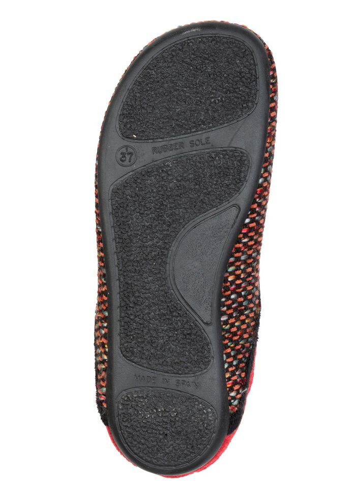 Laurina, klassische Damen-Hausschuhe, mit herausnehmbarem Fussbett 