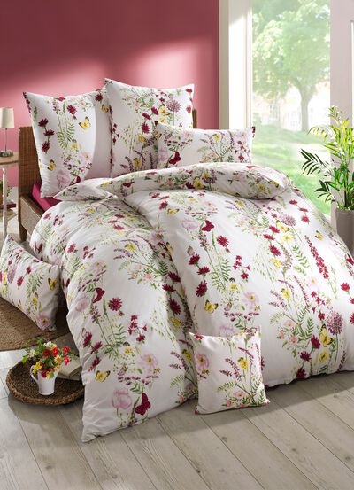 Bettw&auml;sche-Garnitur aus Microfaser 