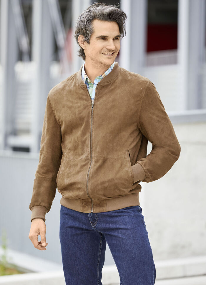 Lederblouson von &laquo;Jilani&raquo; 