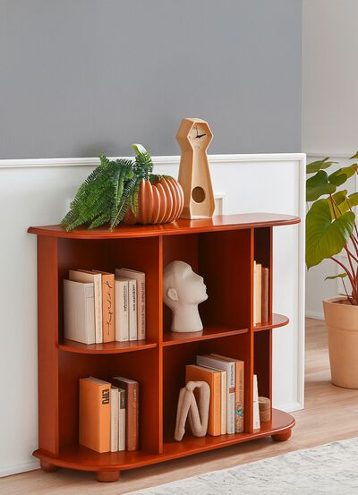 Regal mit 6 offenen F&auml;chern 