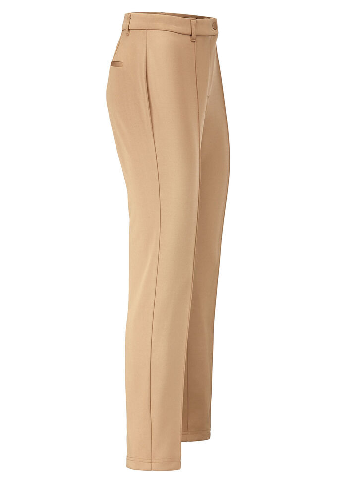 Edle schimmernde Hose CAMEL