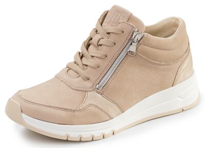 Waldl&auml;ufer, bequeme Damen-Boots, Weite H, mit herausnehmbarem Fussbett 