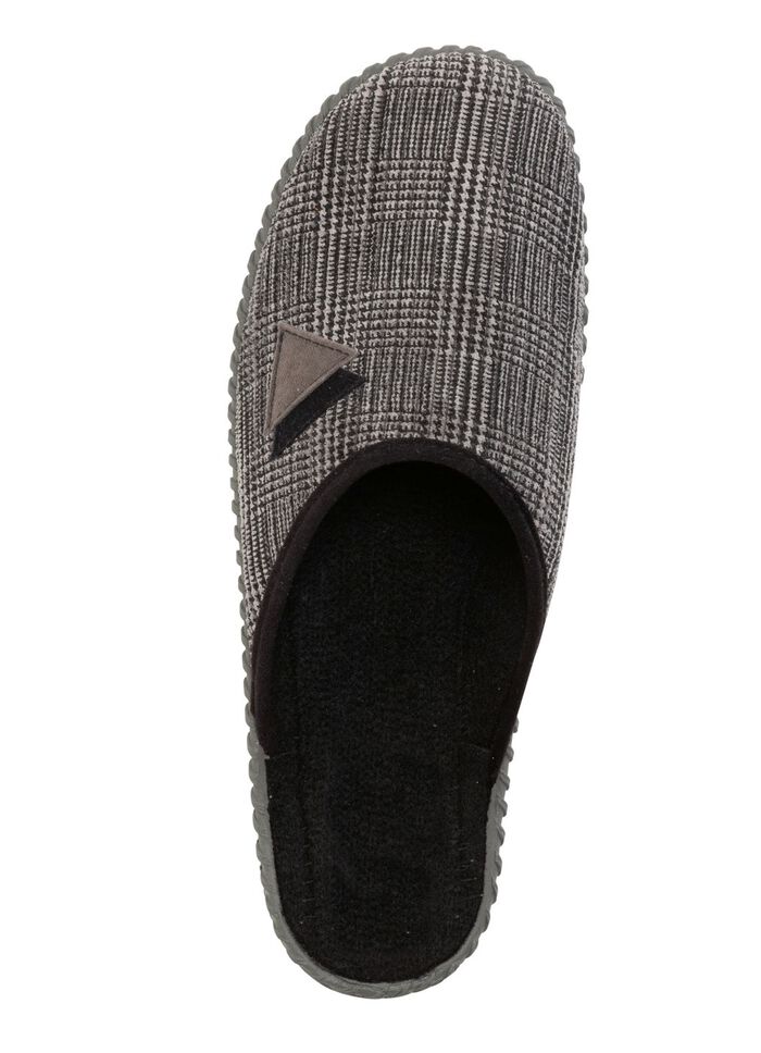 Textil-Pantoffel mit anatomisch geformtem Fussbett 