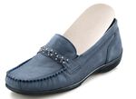 ELENA EDEN, bequeme Damen-Slipper, Weite H, mit herausnehmbarem Fussbett 