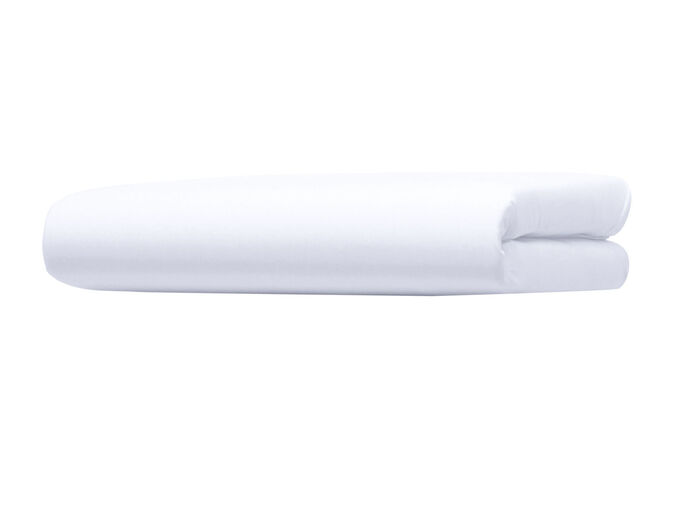 Fein-Single-Jersey Spannbetttücher WEISS