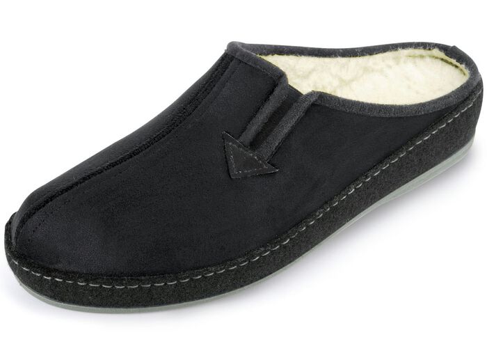 Atmungsaktiver Pantoffel SCHWARZ