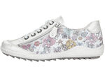Remonte, elegante Damen-Sneaker, Weite G, mit Reissverschluss SILBER-BUNT