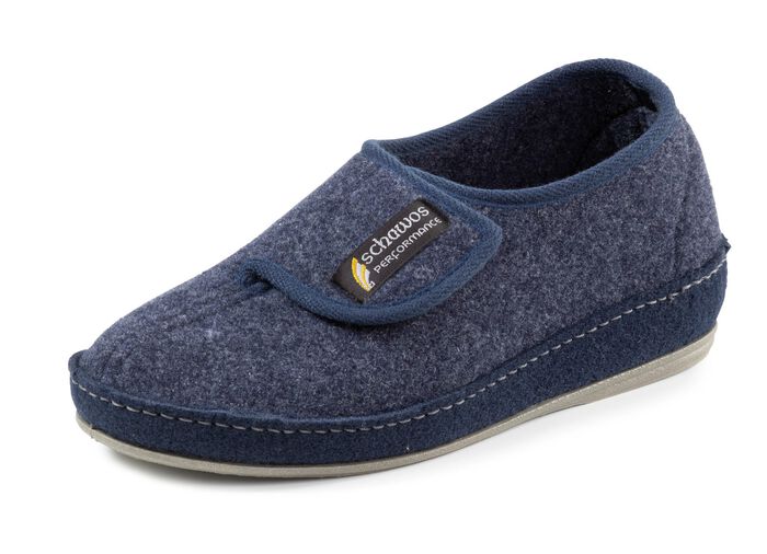 Komfortable Herren-Hausschuhe, mit anatomisch geformtem Fussbett MARINE