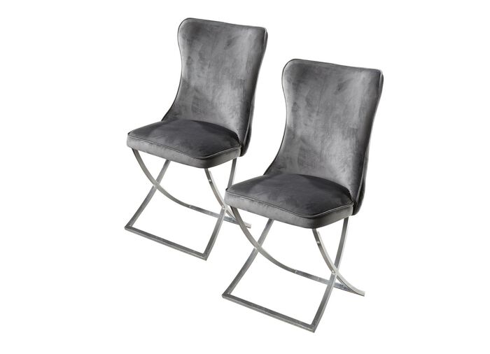 Trendige Esszimmer-St&uuml;hle, 2er-Set 