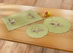 Tisch- und Raumdekoration mit Hasen-Motiven, 