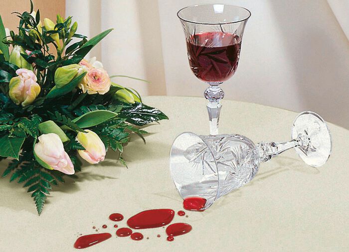 Tischdecke mit Fleckschutz-Ausr&uuml;stung AQUA