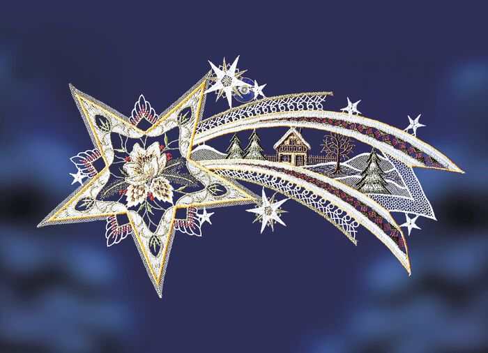 Fensterbild &laquo;Sternschnuppe&raquo; 