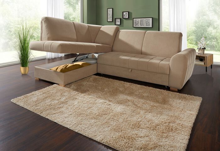 Polsterecke mit Funktion BEIGE