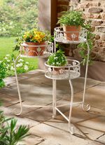 Zusammenklappbarer Pflanzenst&auml;nder aus Eisen 