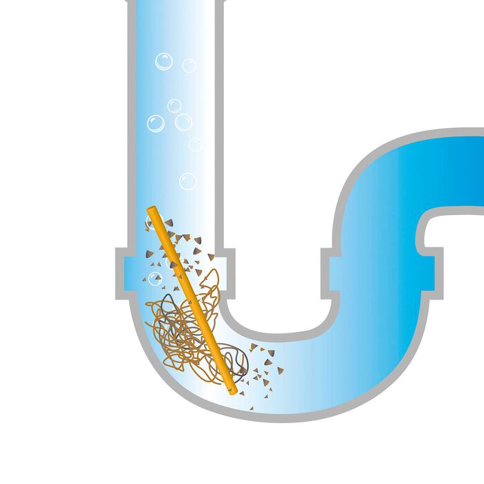 Orangenreiniger-Set mit gratis Abfluss-Sticks 