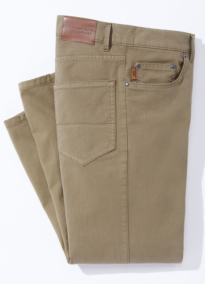 «Francesco Botti»-Hose in 5 Farben BEIGE
