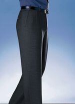 &laquo;Klaus Modelle&raquo;-Hose in 4 Farben ANTHRAZIT MELIERT